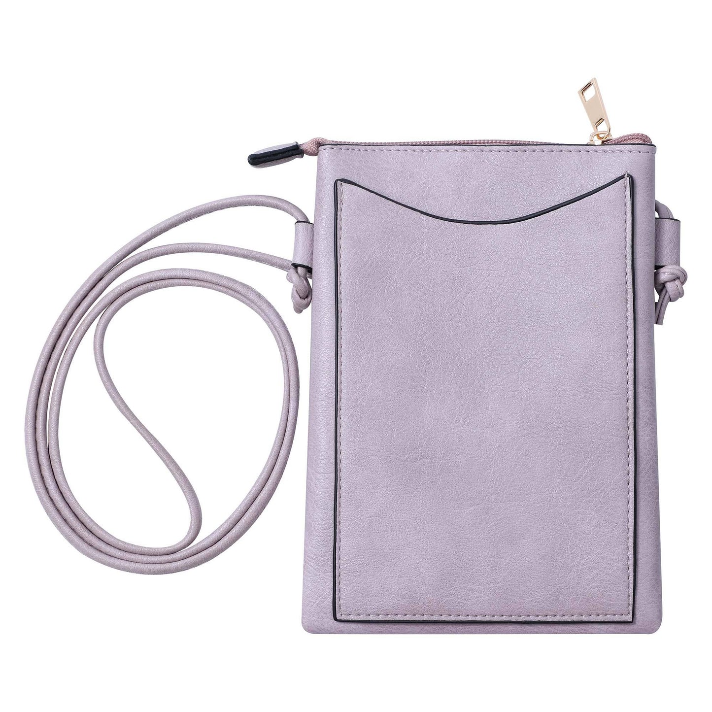 Shine Mark Accessories - Lavender - Hummingbird laser cut crossbody cellphone bag