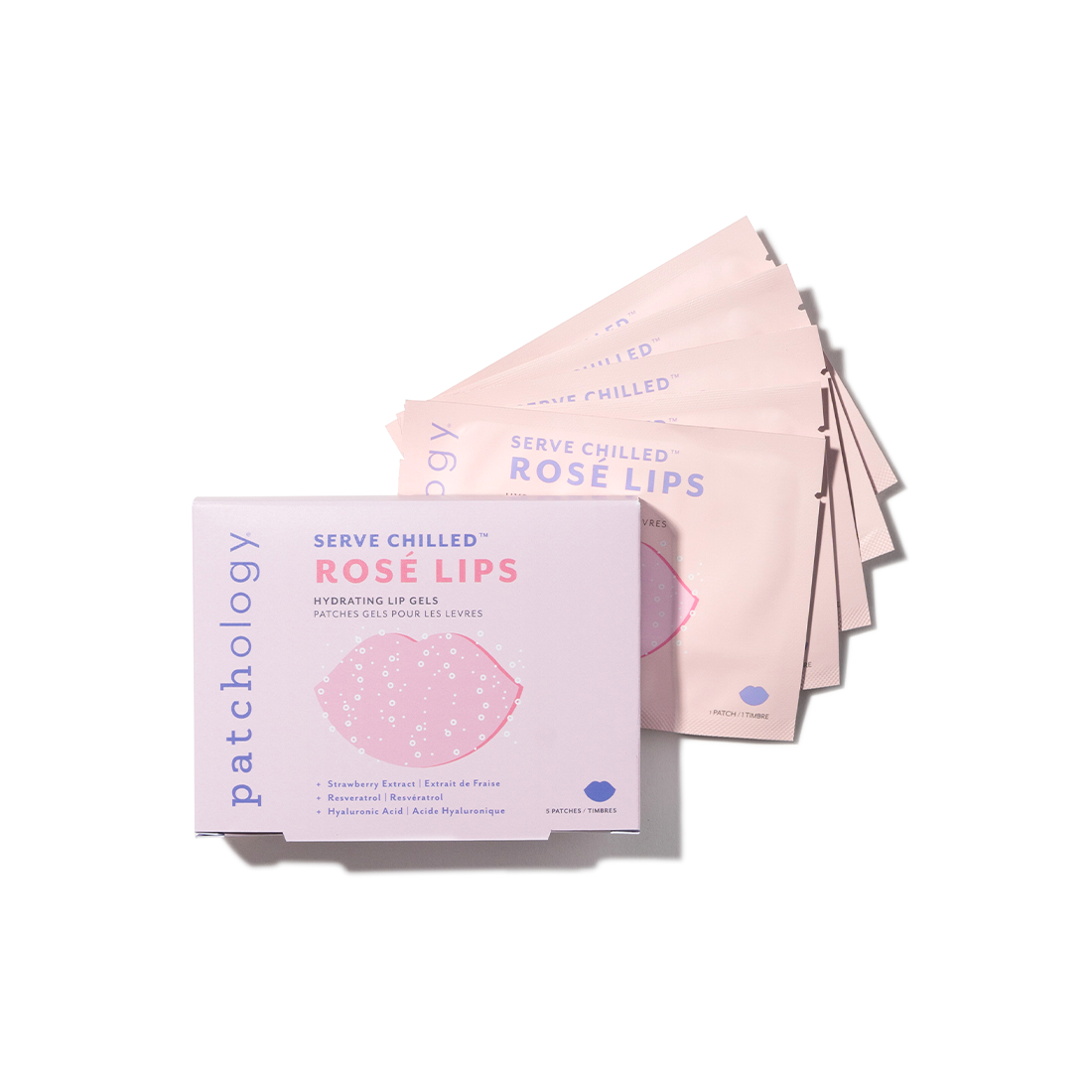 Patchology - Rosé Lip Gels: 5 Pack
