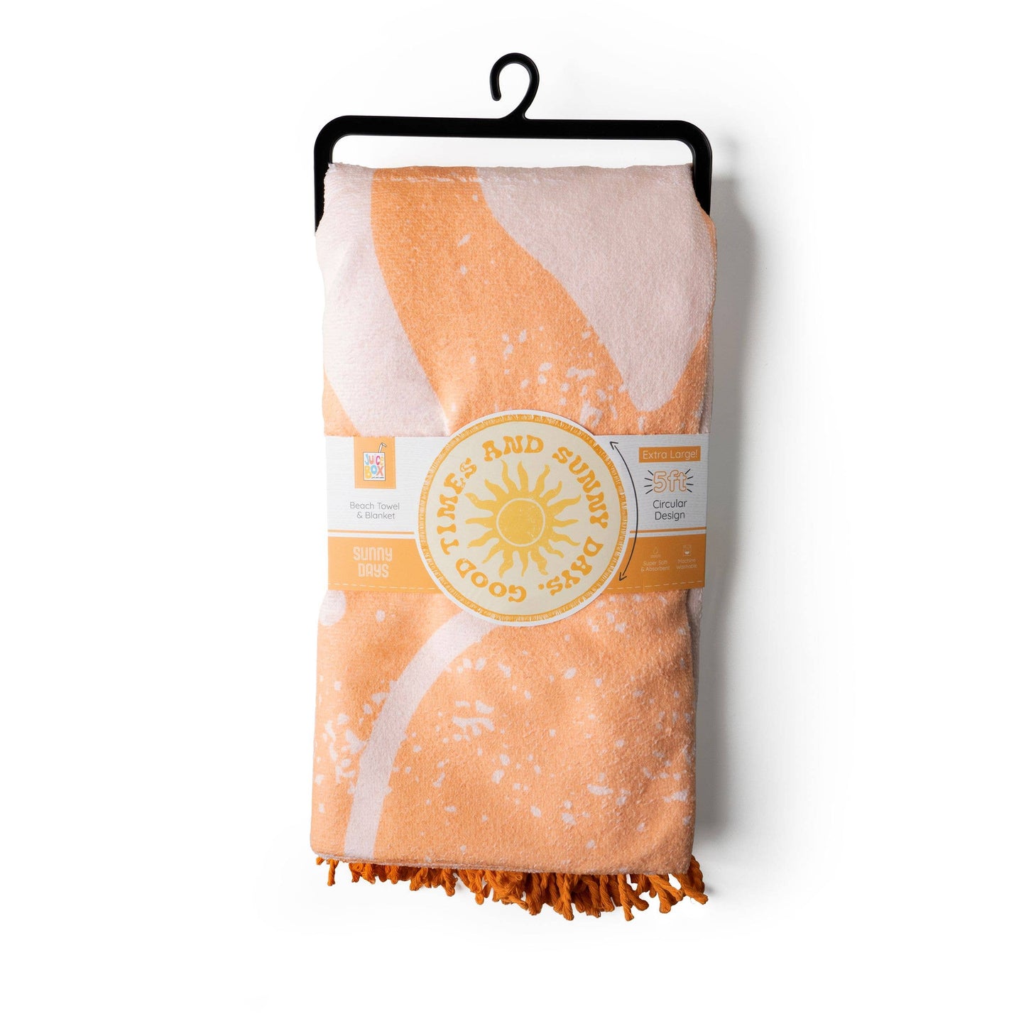 60" Round Beach Towels: Sunny Days