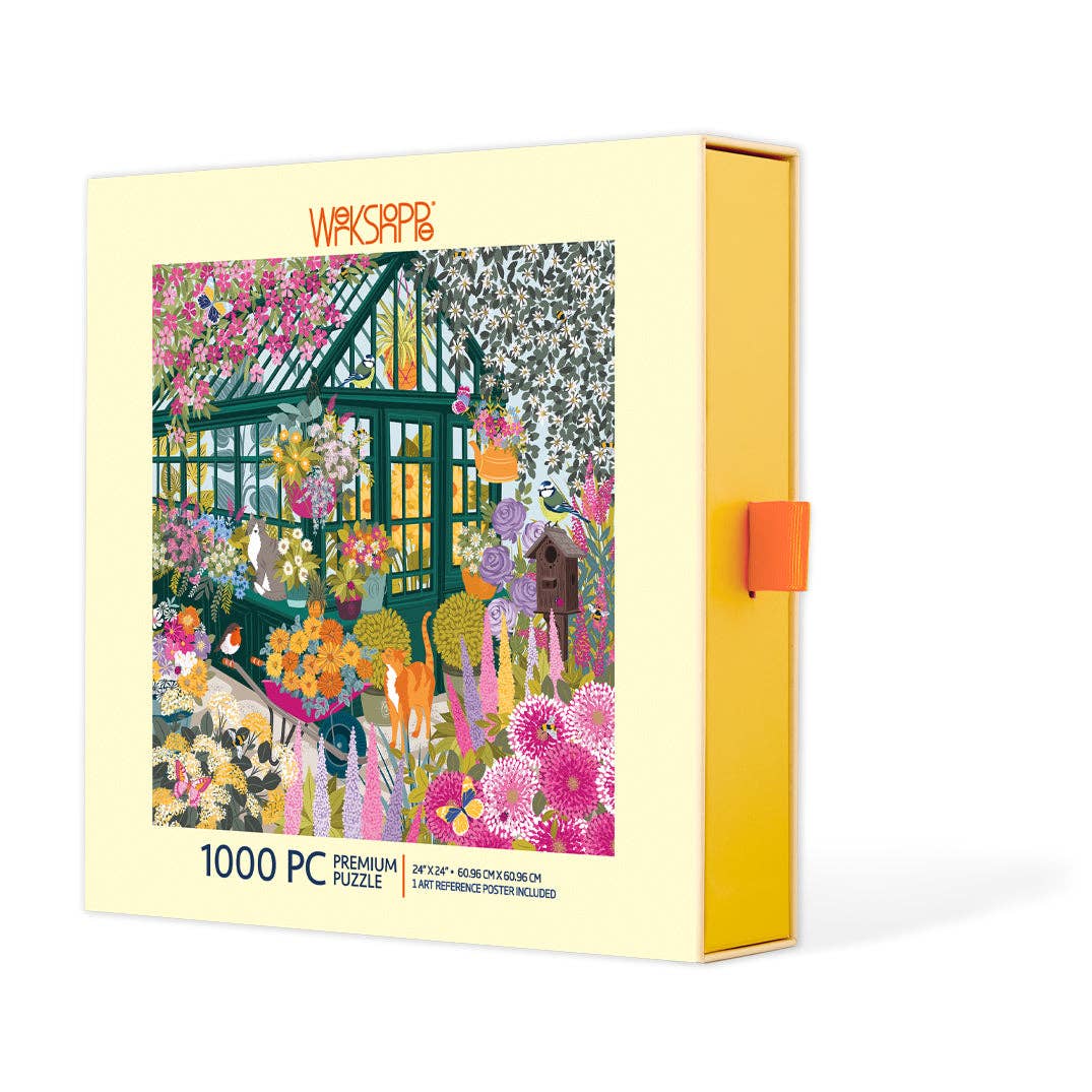 WerkShoppe - Spring Greenhouse 1000 Piece Puzzle