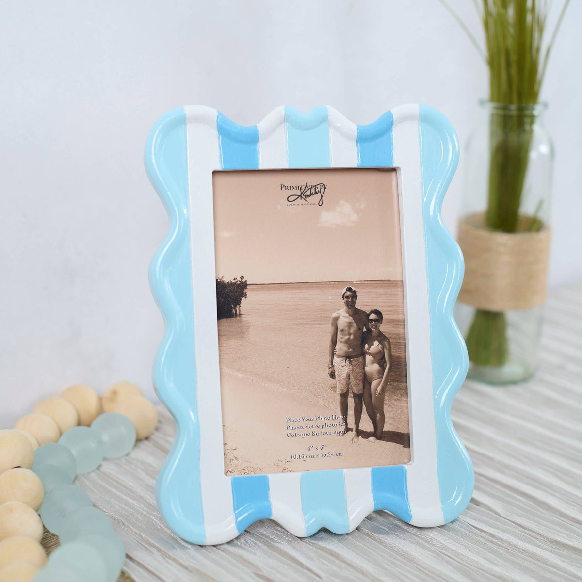 Primitives by Kathy - Blue Wave Photo Frame