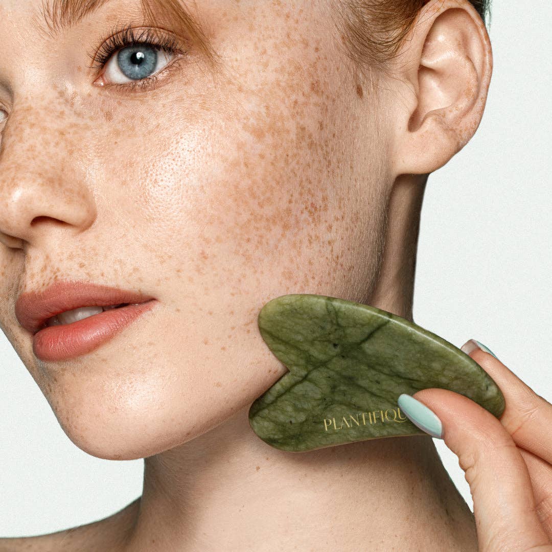 Plantifique - Jade Gua Sha Facial Massager