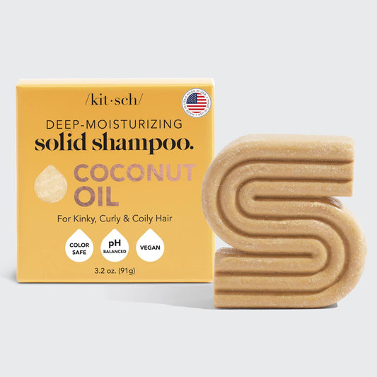 KITSCH - Coconut Oil Deep-Moisturizing Solid Shampoo Bar