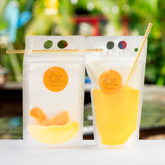 Mixology - Slush Cocktail Pouches: Mango Bellini