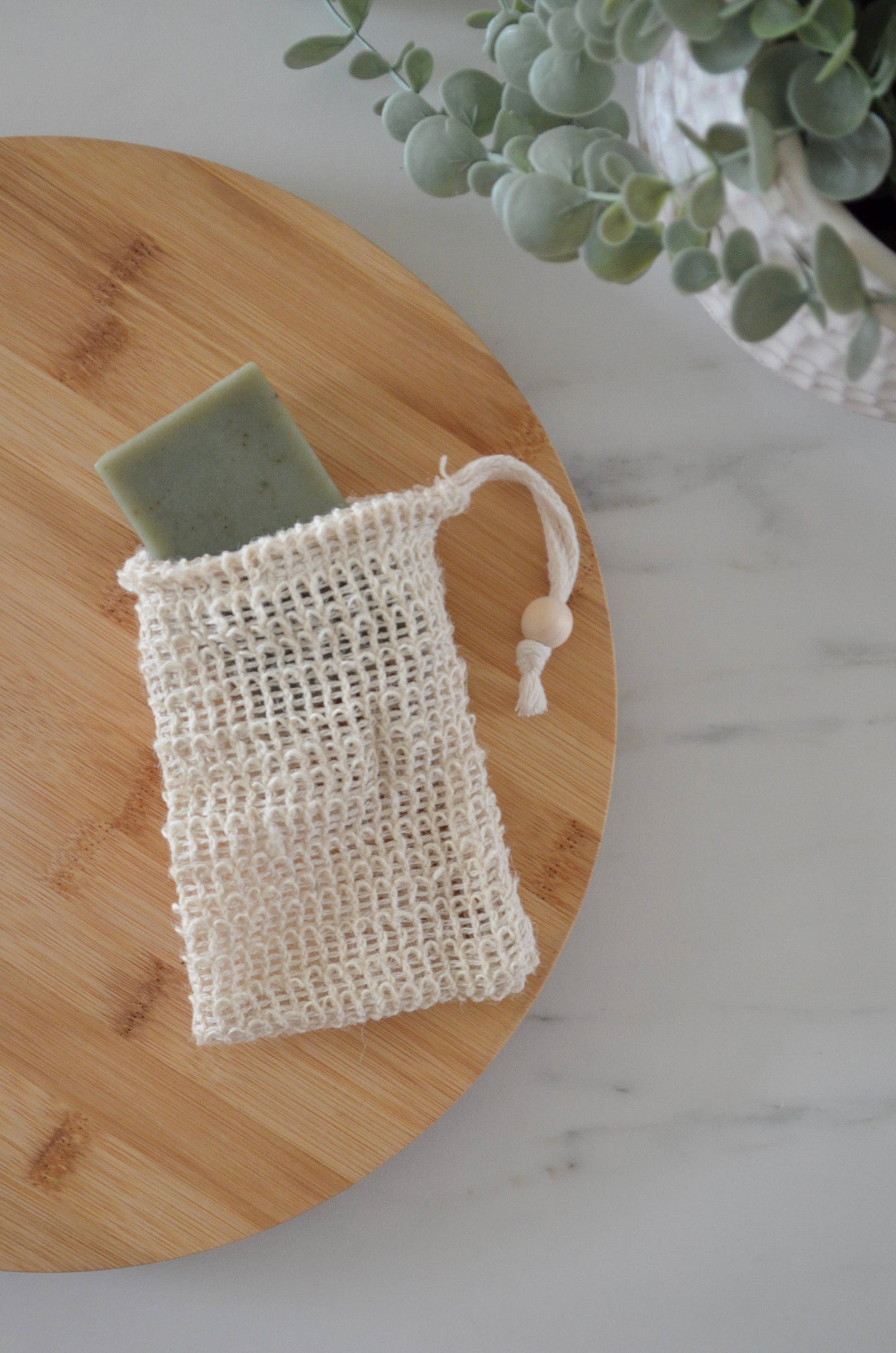 Me Mother Earth - Biodegradable Natural Sisal Soap Saver Pouch | Eco Friendly