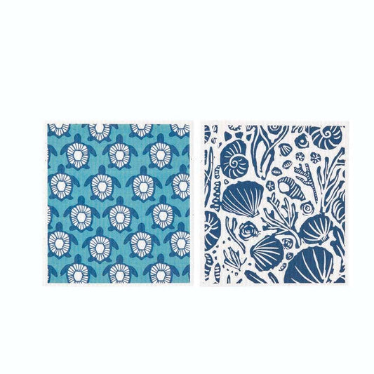 Turtles Eco Sponge Cloths (Set of 2)