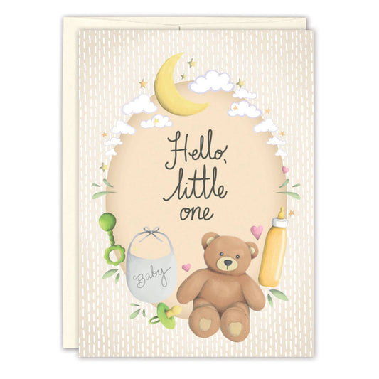 Biely & Shoaf - Teddy Bear Baby Card