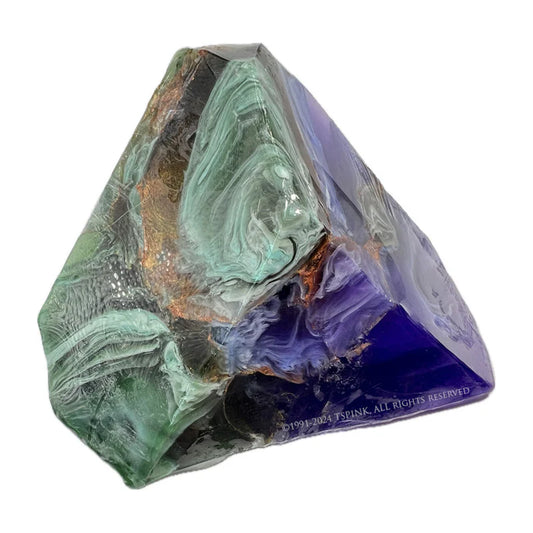 Azurite Malachite™ SoapRocklets™ • Gemstone Bath Soap • Rainforest Mist