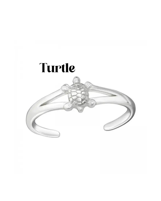 Sterling Silver Adjustable Toe Rings