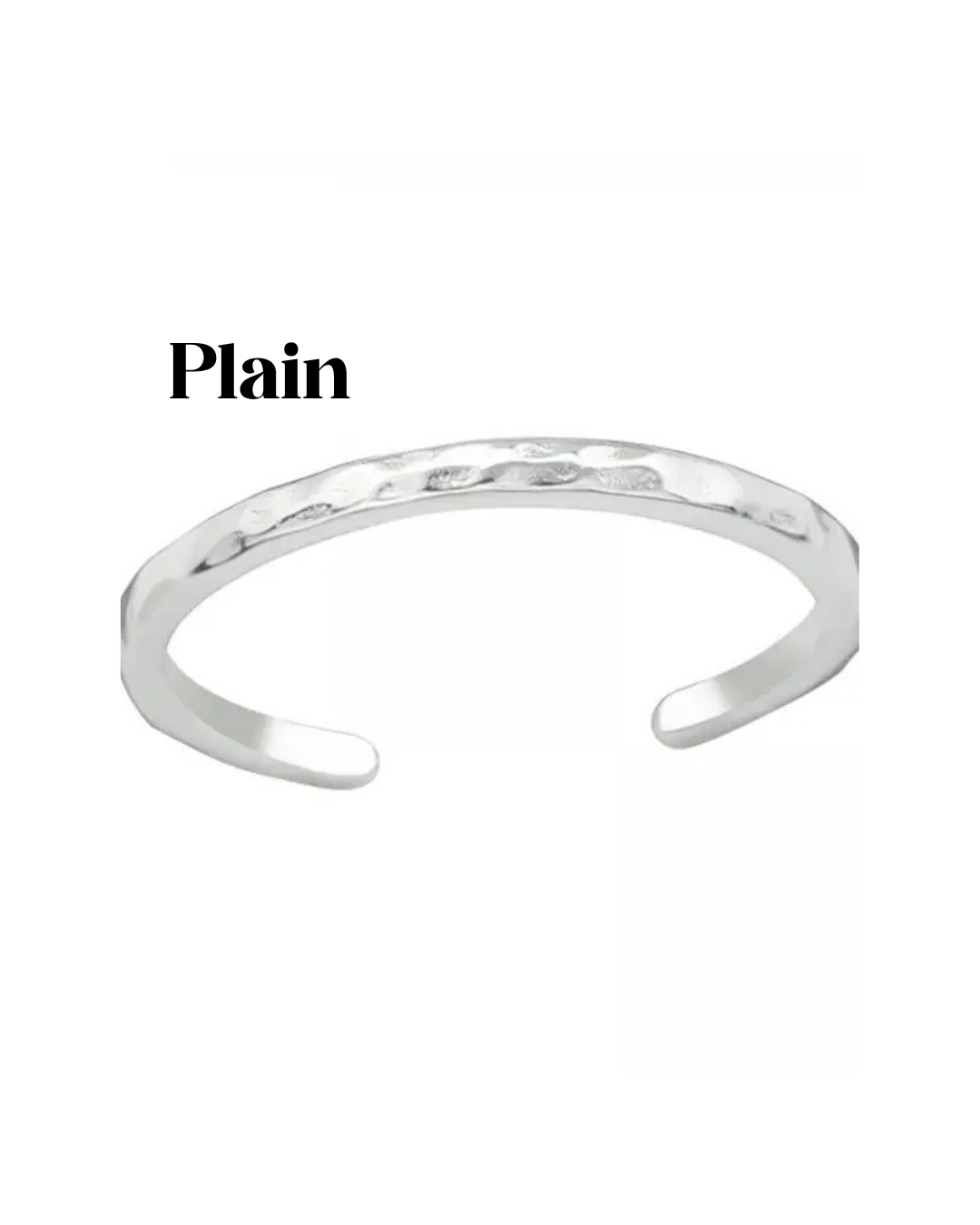 Sterling Silver Adjustable Toe Rings
