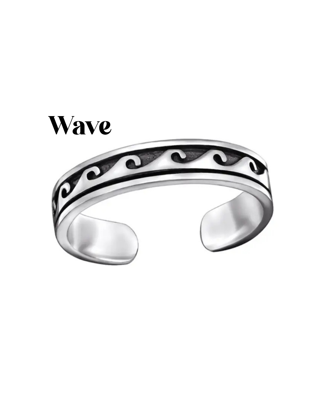 Sterling Silver Adjustable Toe Rings