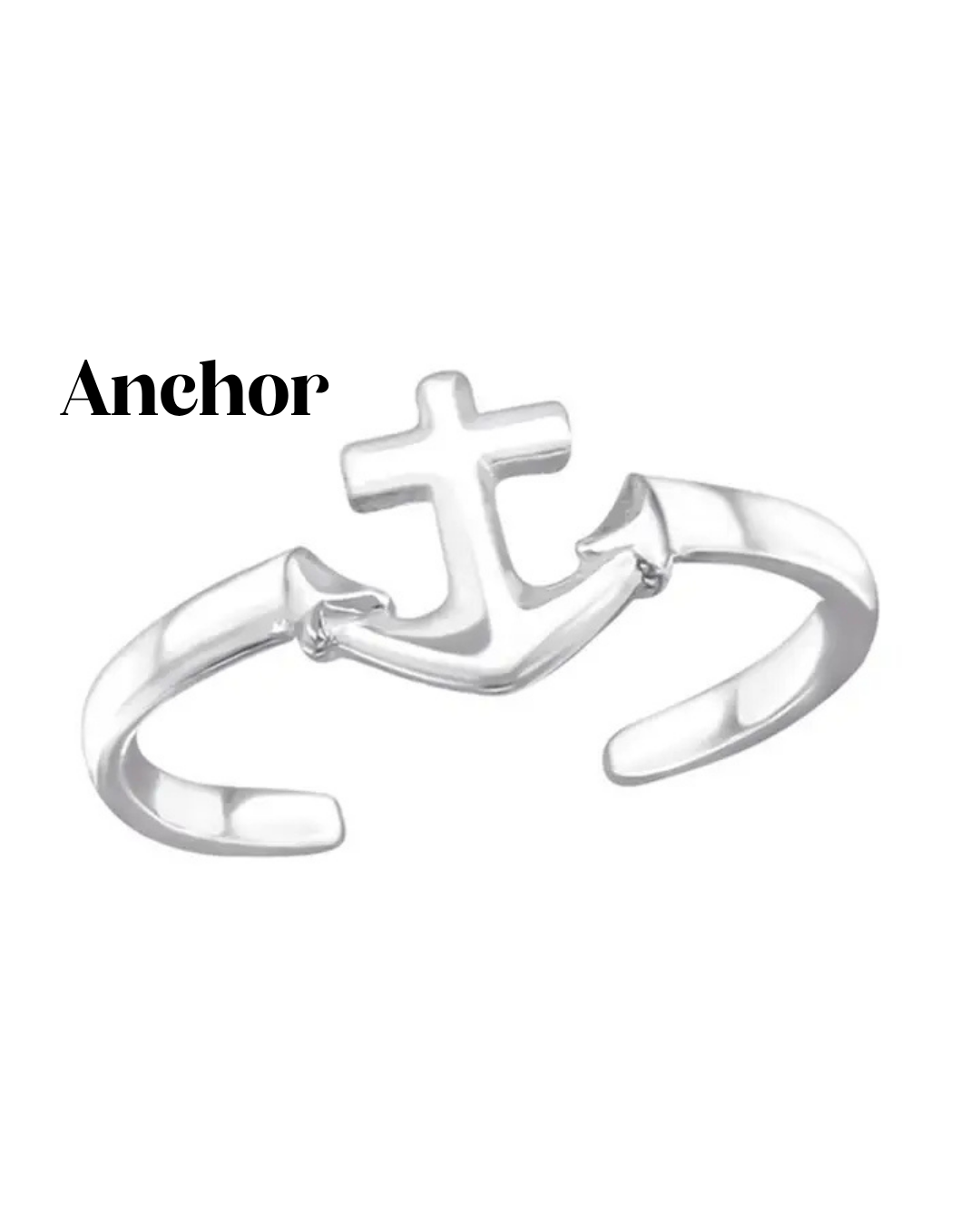 Sterling Silver Adjustable Toe Rings