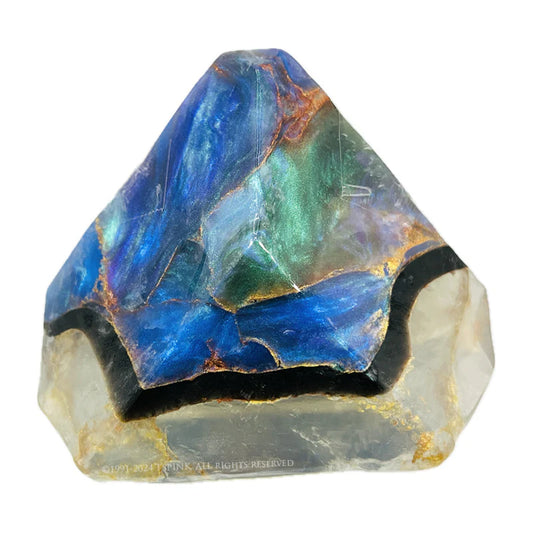 Black Opal™ SoapRocklets™ • Gemstone Bath Soap • Peach Melon