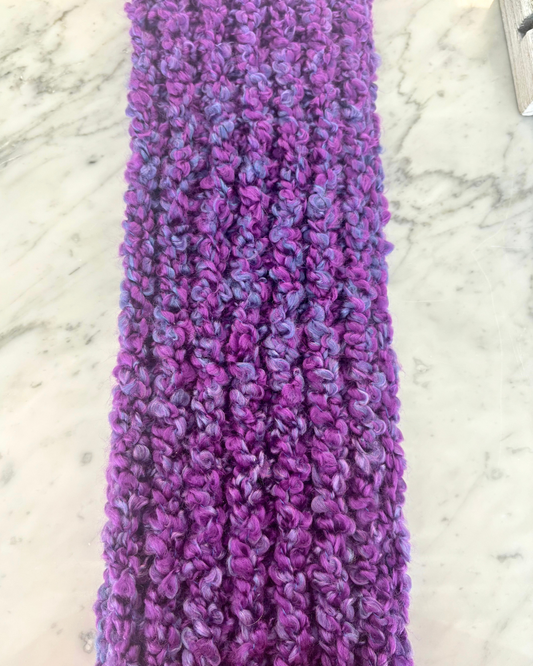 Handmade Scarf Purple - JLN Handmade