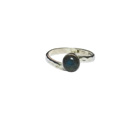 Freedom Stone Labradorite Ring - Sterling Silver