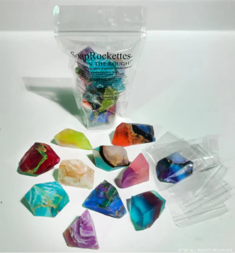 Gems in the Rough™ • Gemstone Bath Soap