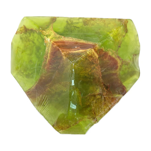 Green Garnet™ (Tsavorite) SoapRocklets™ • January Birthstone Soap • Gemstone Bath Soap • Grapefruit Passion