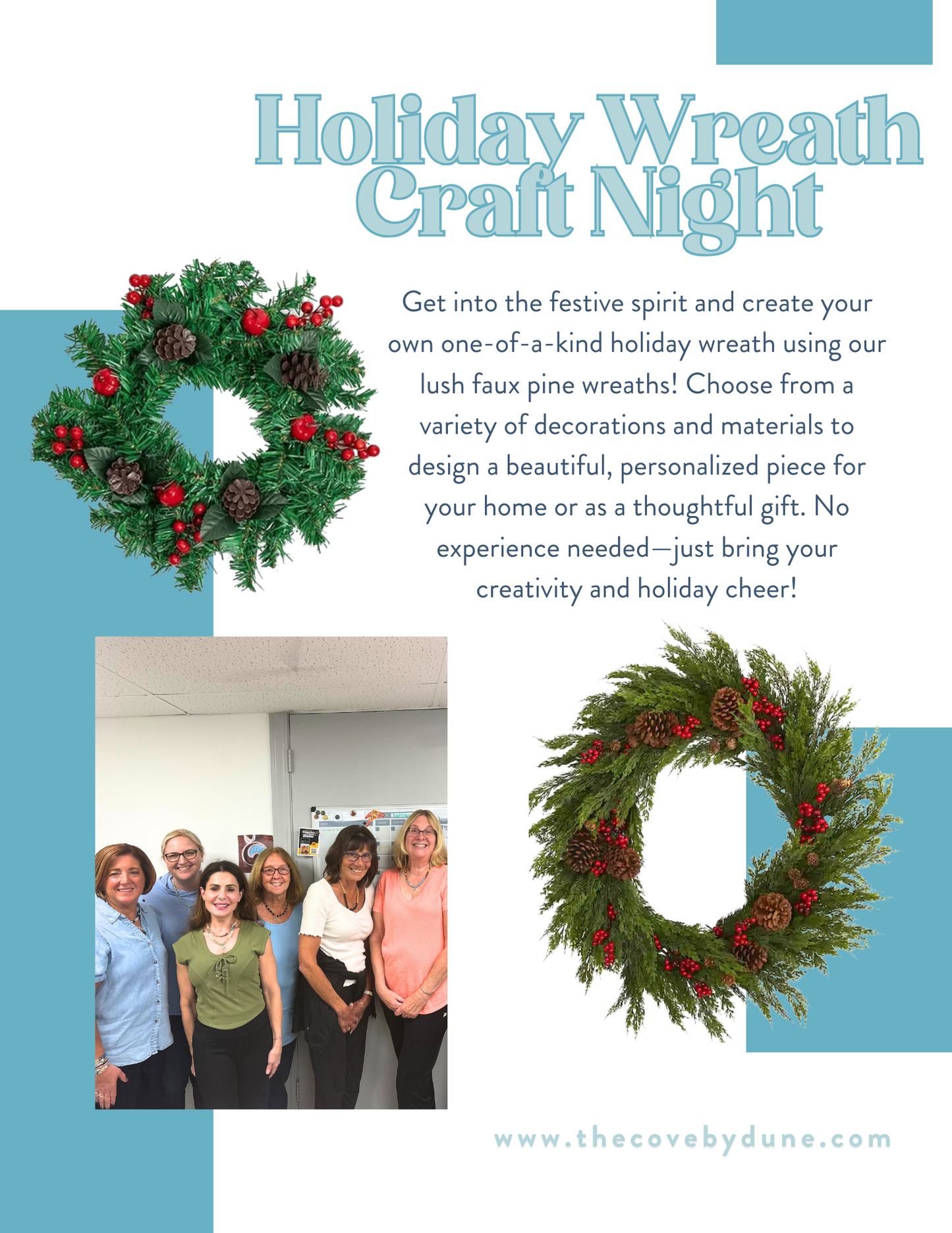 November 21st Craft Night ✨Holiday Wreath✨