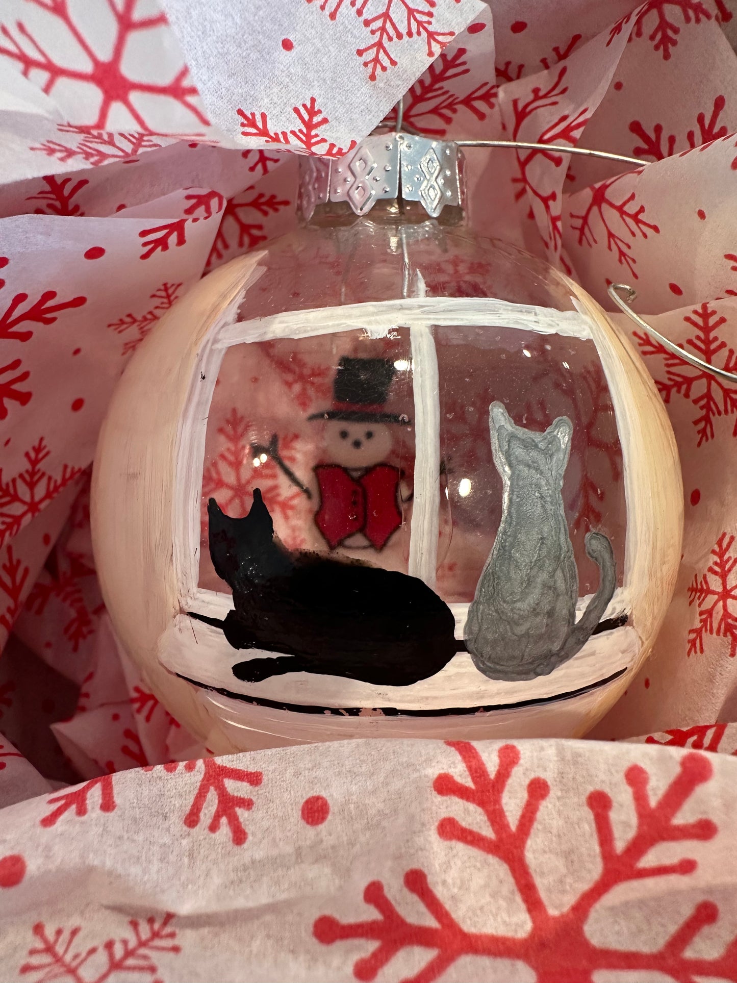 Hand Painted Holiday Ornaments by NJB Designs