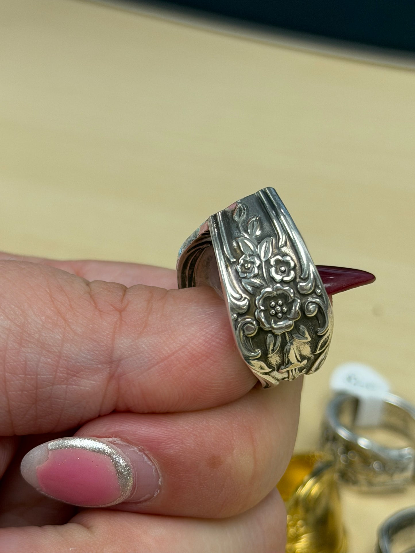 Isaiah Westbrooks Handmade Spoon Rings