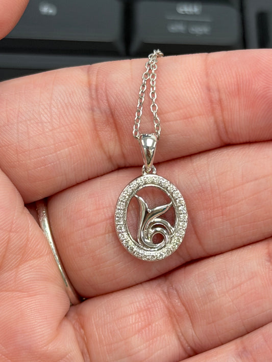 Sample Sale Necklace - Diamond Tail