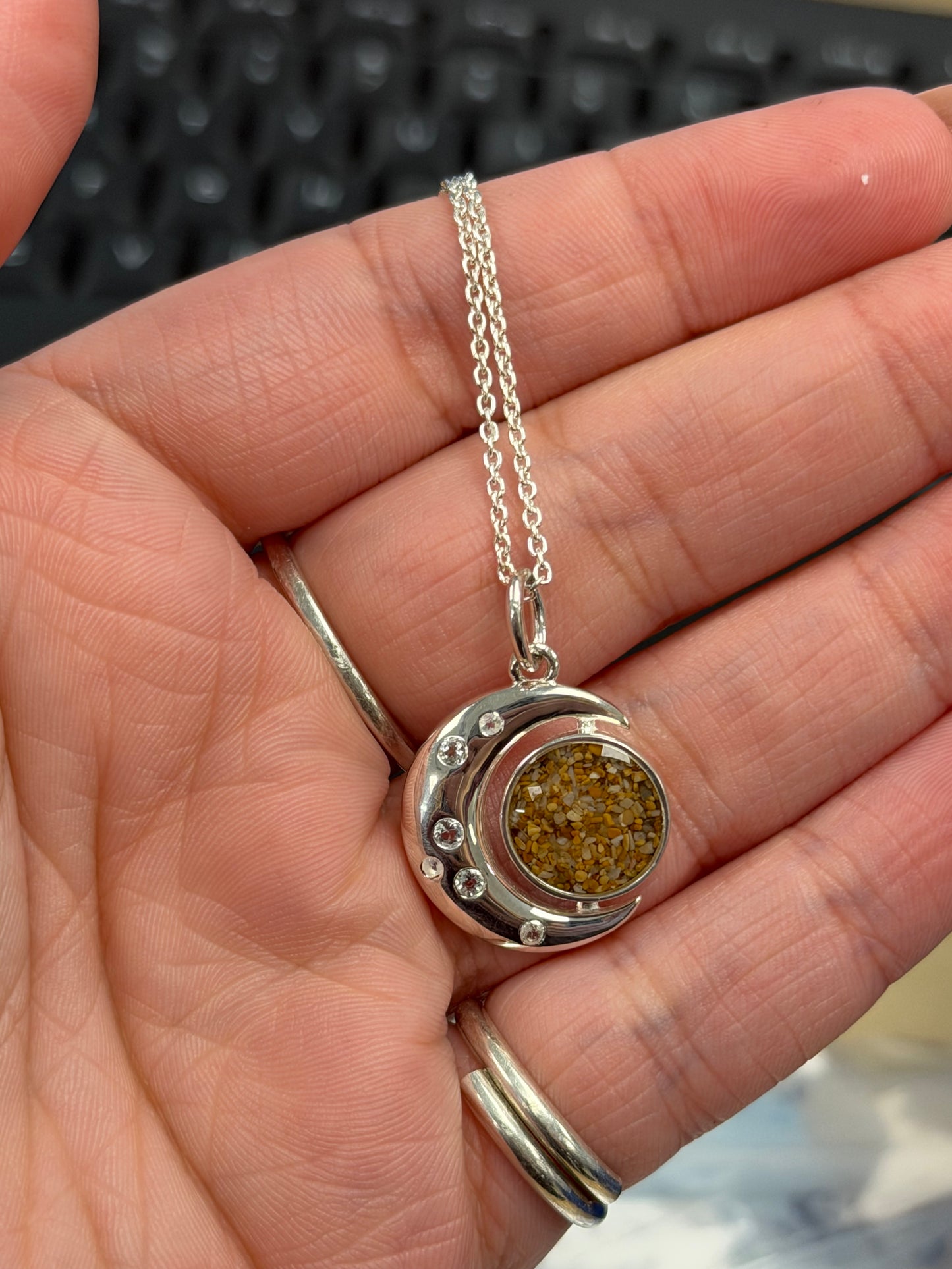 Sample Sale Necklace - Sand from Puerto Rico