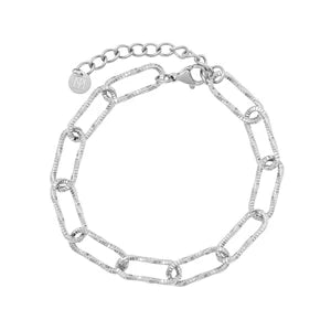 Link Chain Bracelet Silver