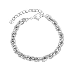 Rolo Chain Bracelet Silver