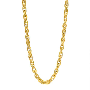Rolo Chain Necklace Gold