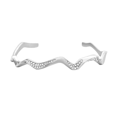 Wavelength Cuff Bracelet SIlver
