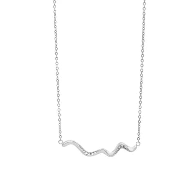 Wavelength Preciosa Necklace Silver