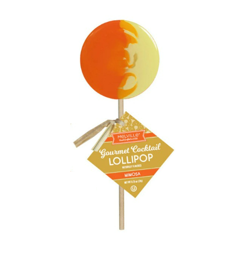 Melville Candy Company - Gourmet Cocktail Lollipop Assortment - Mimosa