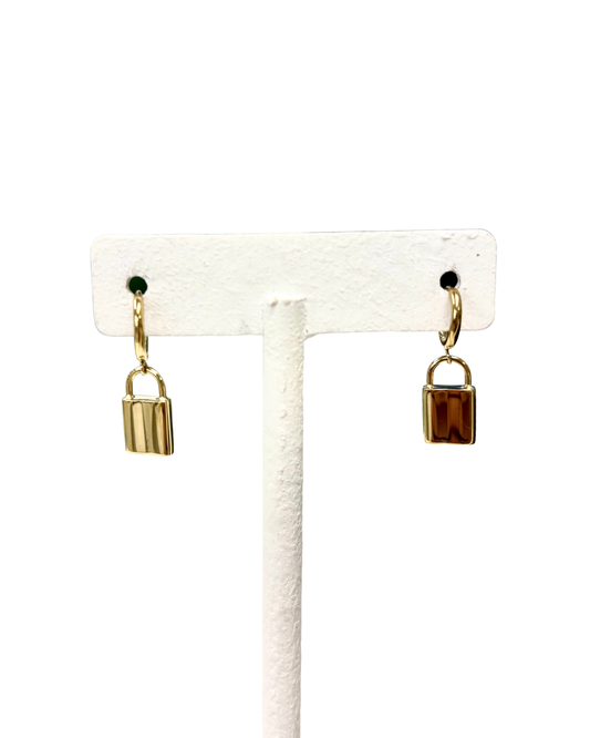 Mi Tesoro One of a kind Earrings Gold