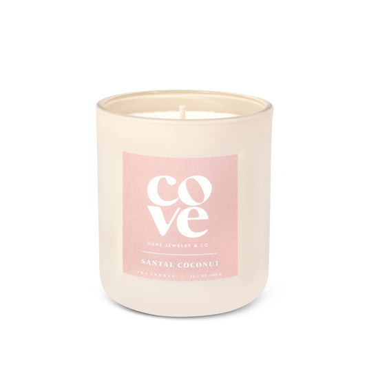 The Cove Candle - Santal Coconut