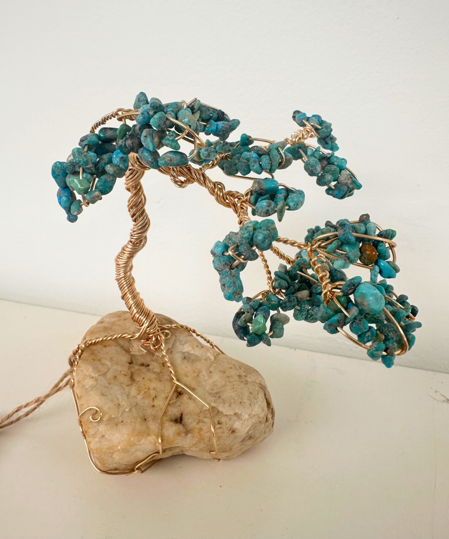 Wire Wrapped Turquoise Tree by JLN Handmade