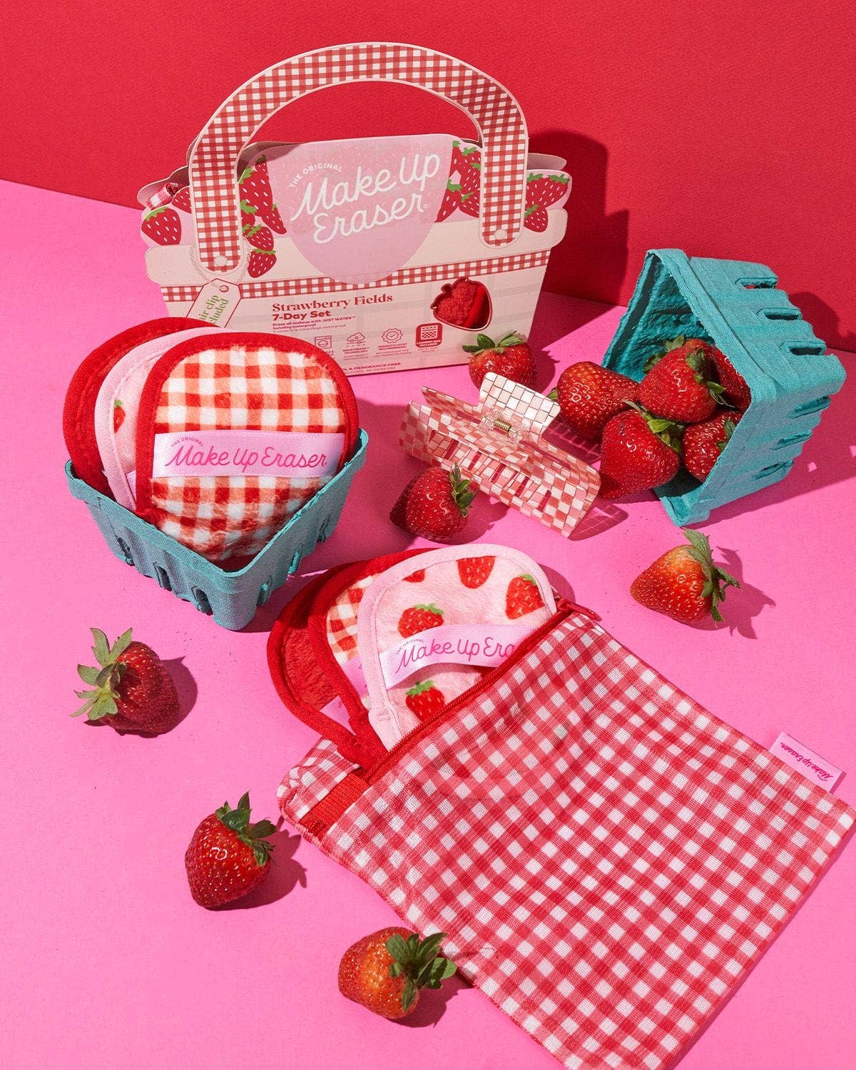 The Original MakeUp Eraser - Strawberry Fields 7-Day Set | Limited Edition