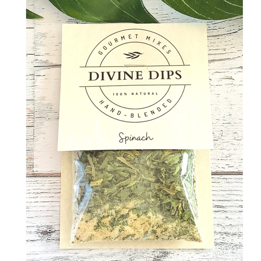 Divine Dips - Spinach Seasoning Dip Mix & Cheese ball Spices