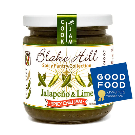 Blake Hill Preserves - Jalapeno & Lime Spicy Chili Jam: Good Food Award Winner 2024