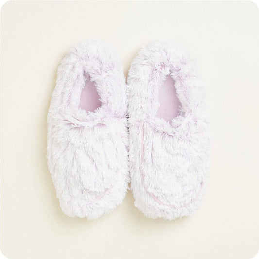 Warmies - Marshmallow Lavender Warmies Slippers