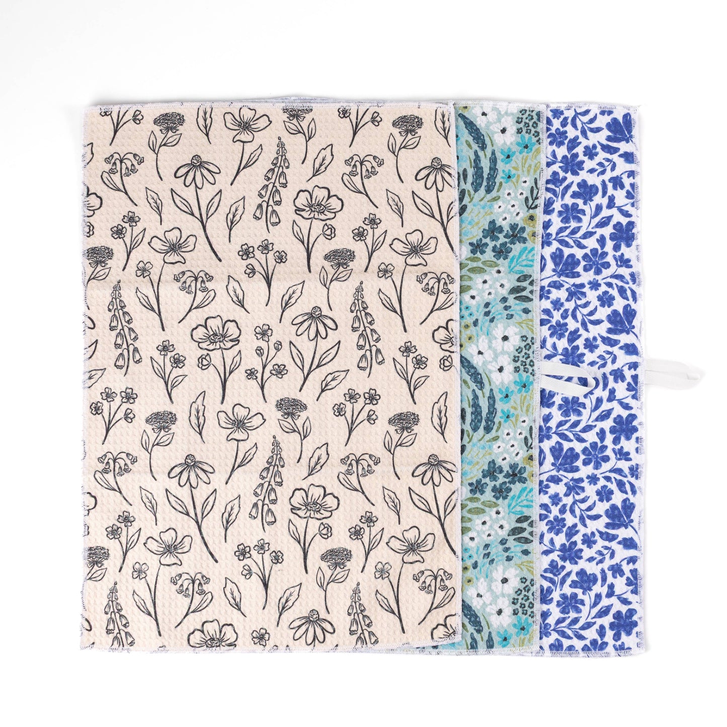 Elyse Breanne Design - Pack of 3 Microfiber Kitchen Towels - Winter Tones