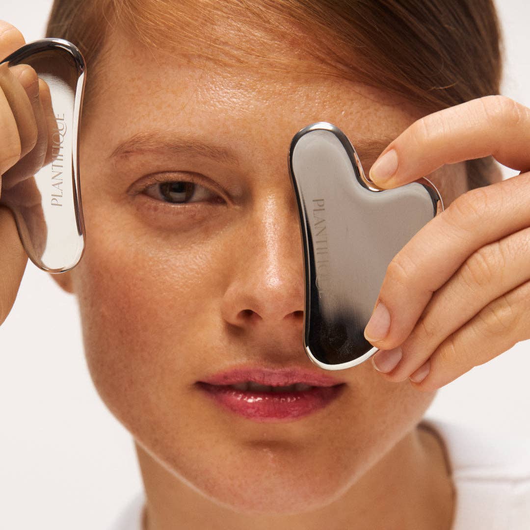 Plantifique - Stainless Steel Gua Sha - Facial Massager
