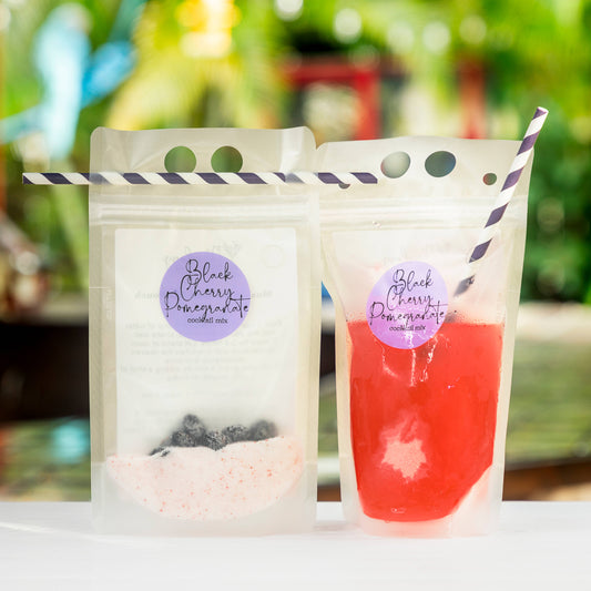 Mixology - Slush Cocktail Pouches: Black Cherry Pomegranate