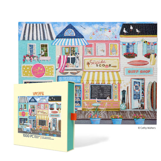 WerkShoppe - Beach Boardwalk 1000 Piece Puzzle