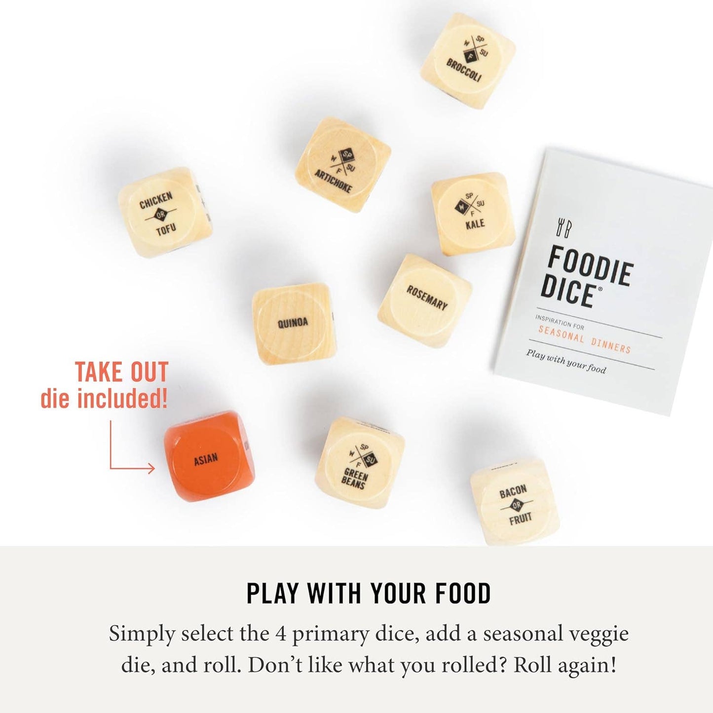 Two Tumbleweeds - Foodie Dice - New Edition
