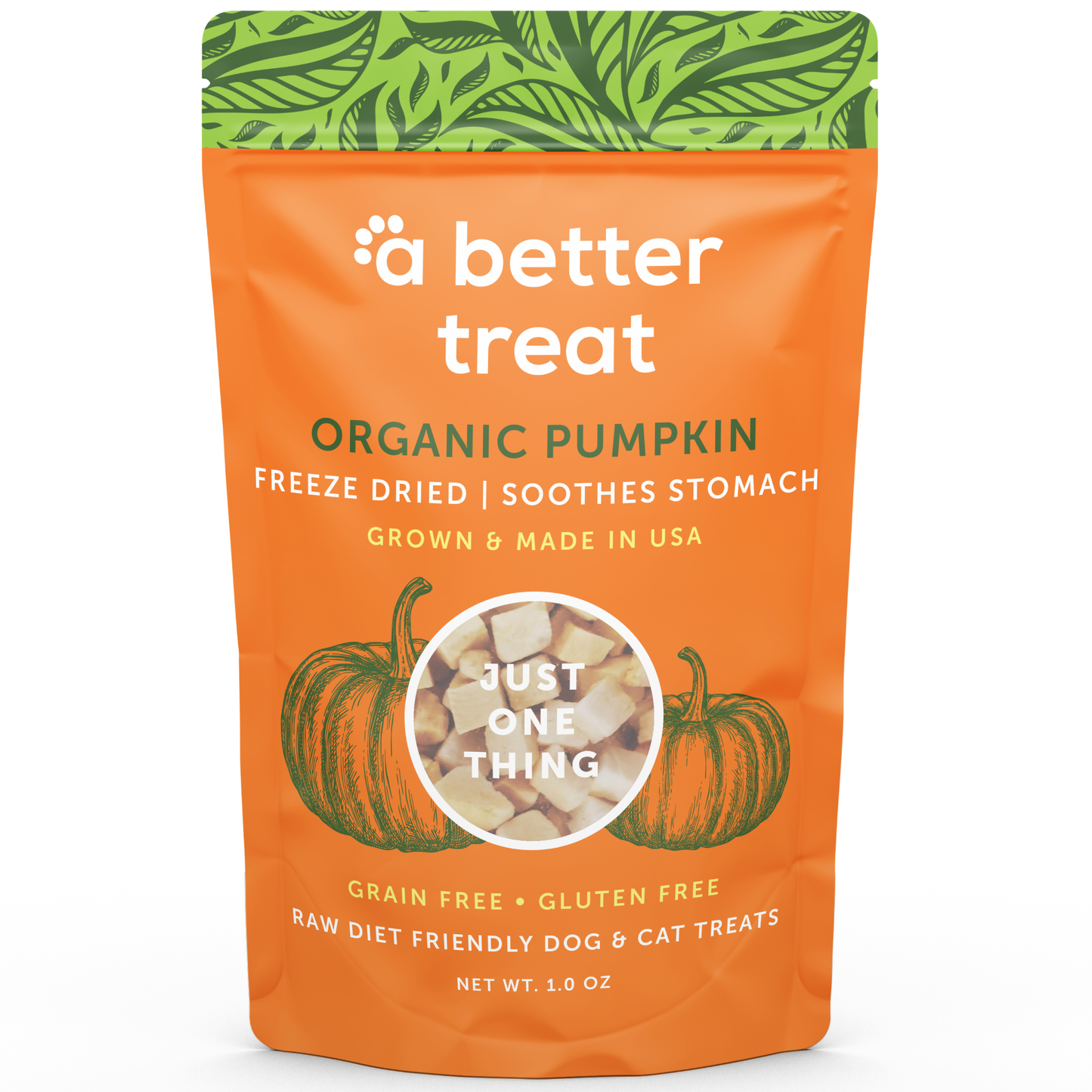 A Better Treat - Organic Freeze Dried Pumpkin Dog and Cat Treats