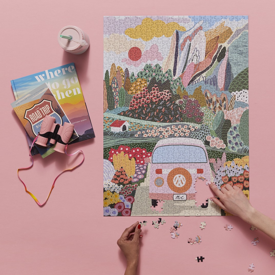 WerkShoppe - Road Trip 1000 Piece Puzzle