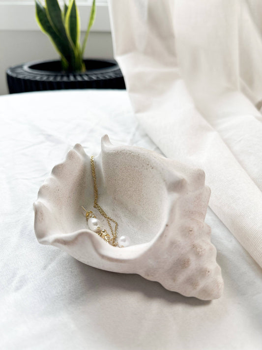 Shoreline Trinket Trays - Conch Shell