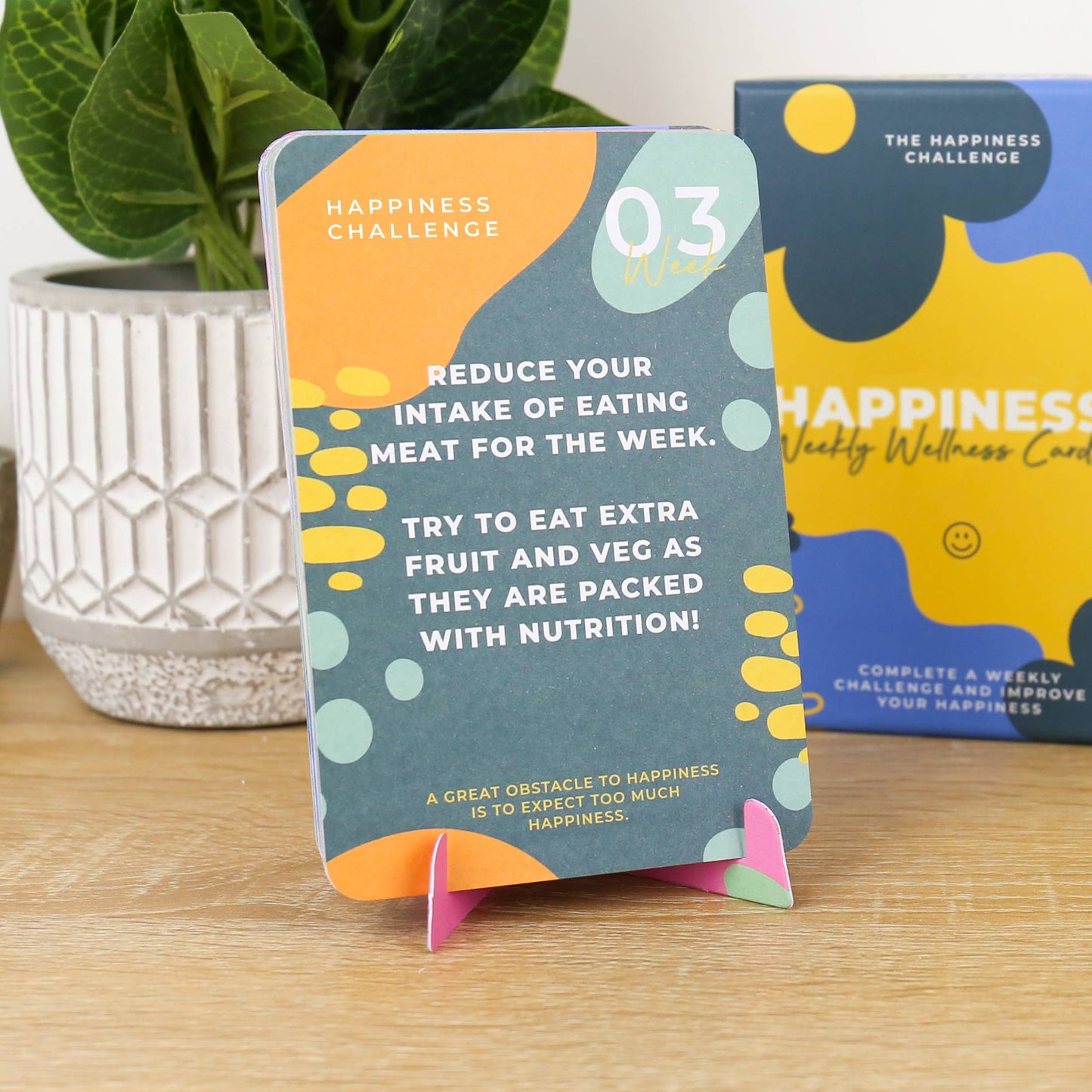 Gift Republic - Happiness - Weekly Wellness Cards