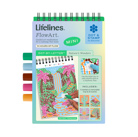 Lifelines - MINI FlowArt - Dot by Letter -Nature's Wonders