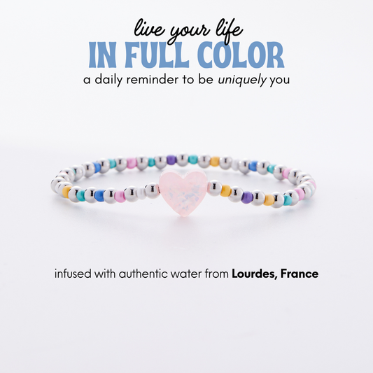 Holy Water Bracelet - HOLY WATER UNCONDITIONAL LOVE BRACELET IN OMBRE: Stainless Steel